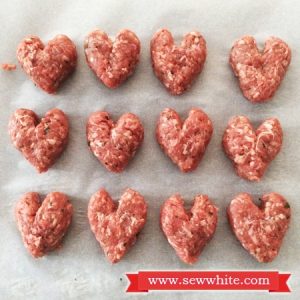 Sew White Oxo Good Grips Valentines Day dinner 1