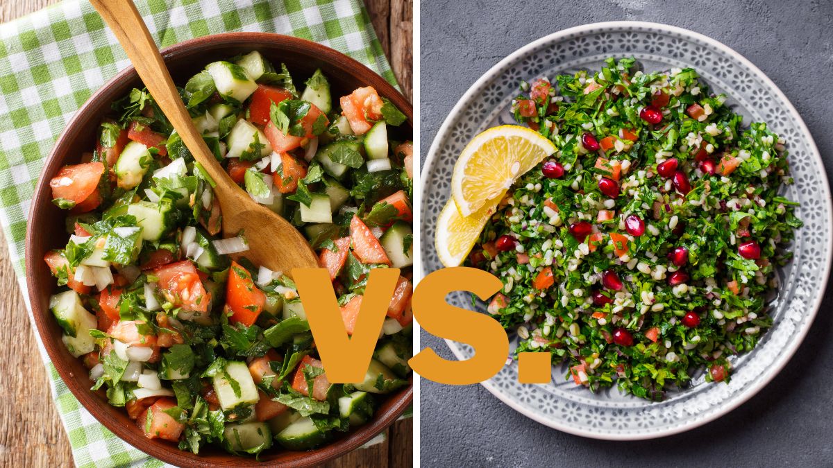 Shirazi Salad vs. Tabbouleh Differences & Which Is More Popular