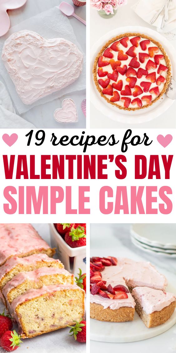 Simple Valentines Day Cake Ideas