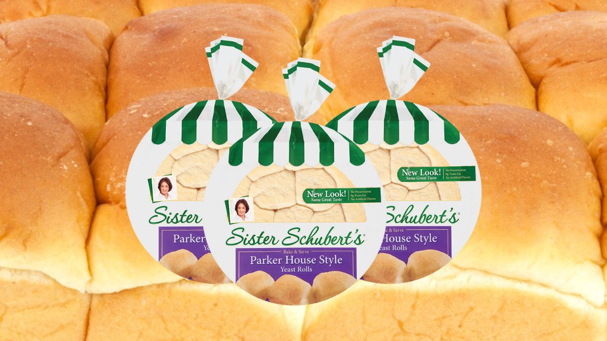 Sister Schubert’s Parker House Style Yeast Rolls