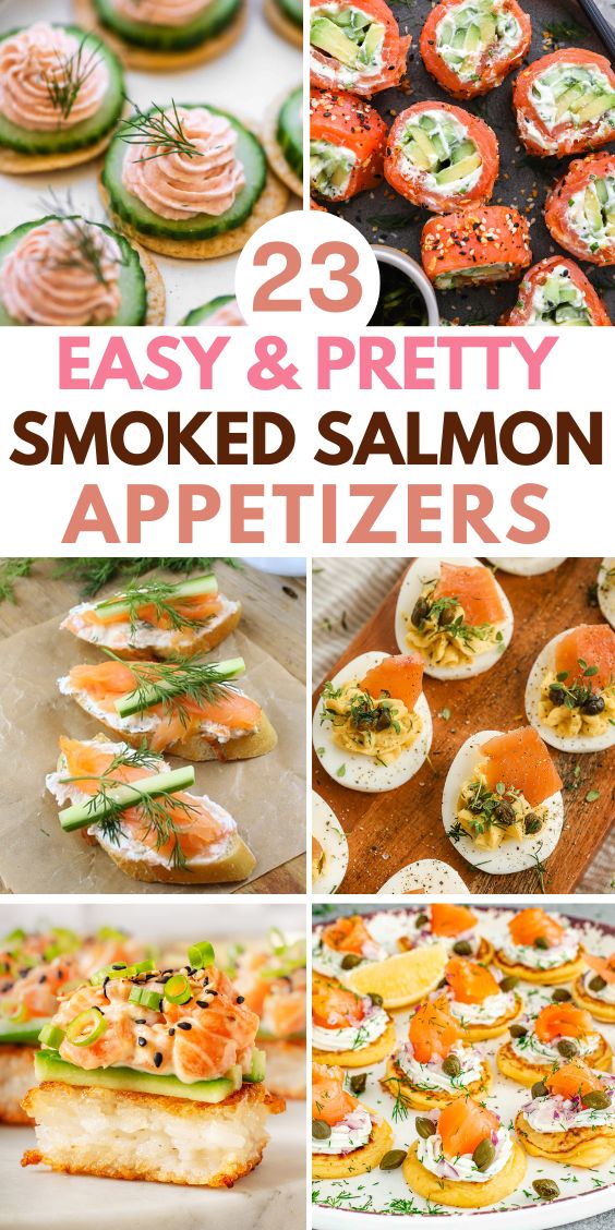 Smoked Salmon Appetizers Finger Food Recipes