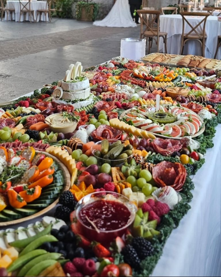 Beautiful Charcuterie Boards For Wedding Reception