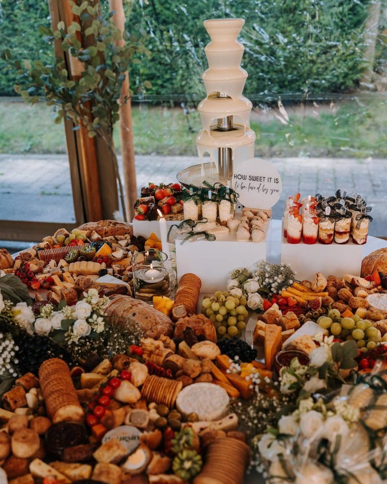 Beautiful Charcuterie Boards For Wedding Reception