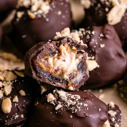 Snickers Frozen Yogurt Date Bites 5