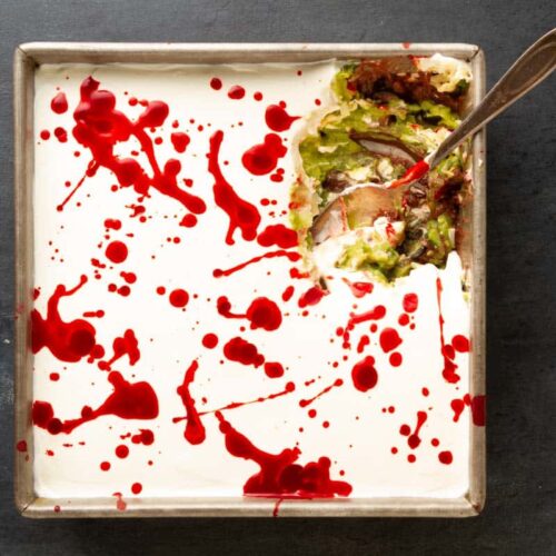 Spicy Halloween 7 Layer Dip Horizontal 2 Web