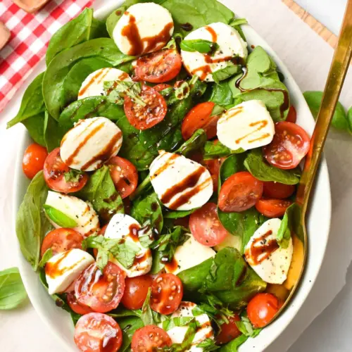 Spinach Caprese Salad 2