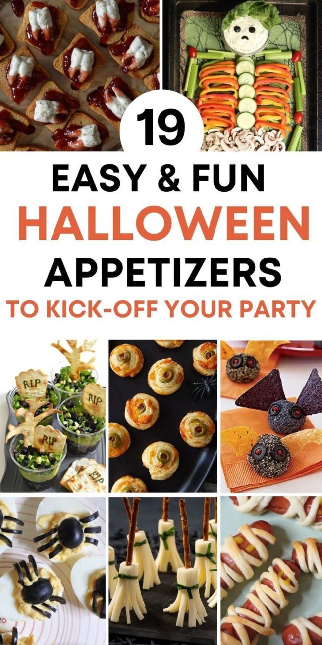 19 Make-Ahead Halloween Party Appetizers