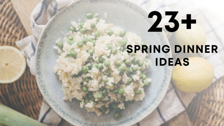 Spring Dinner Ideas (Refreshing Spring Recipes)