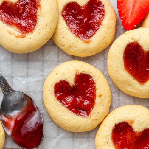 Strawberry Jam Cookies 10