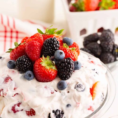 Summer Berry Cheesecake Salad