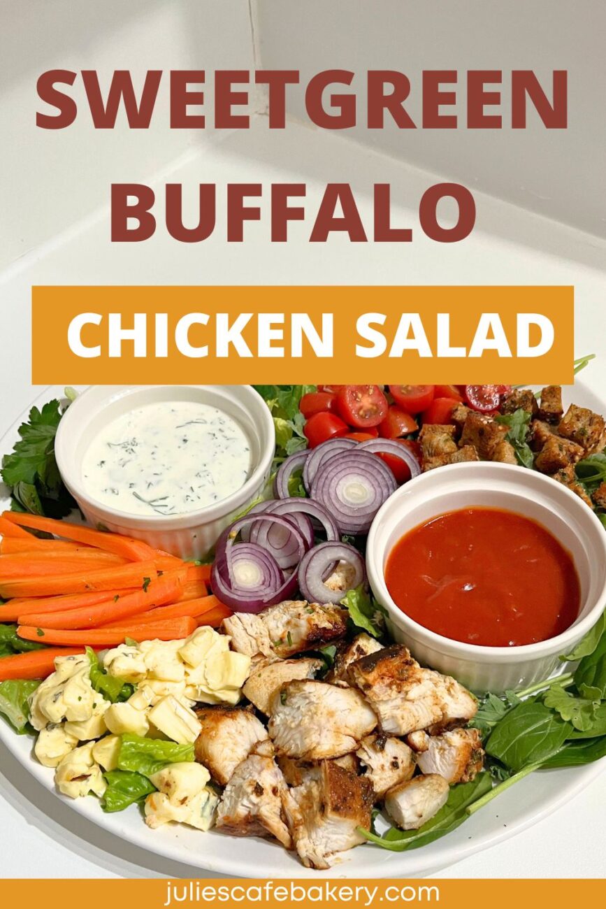 Sweetgreen Buffalo Chicken Salad Copycat Recipe pin