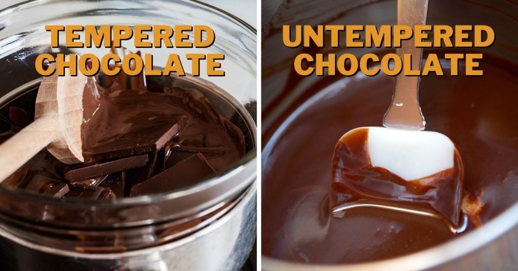 Tempered Vs untempered chocolate