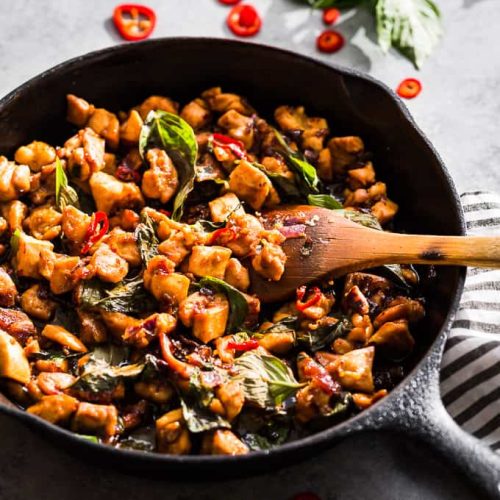 Thai Basil Chicken Stir Fry Whole30 Get Inspired Everyday 7