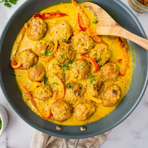 Thai Coconut Curry Meatballs 5