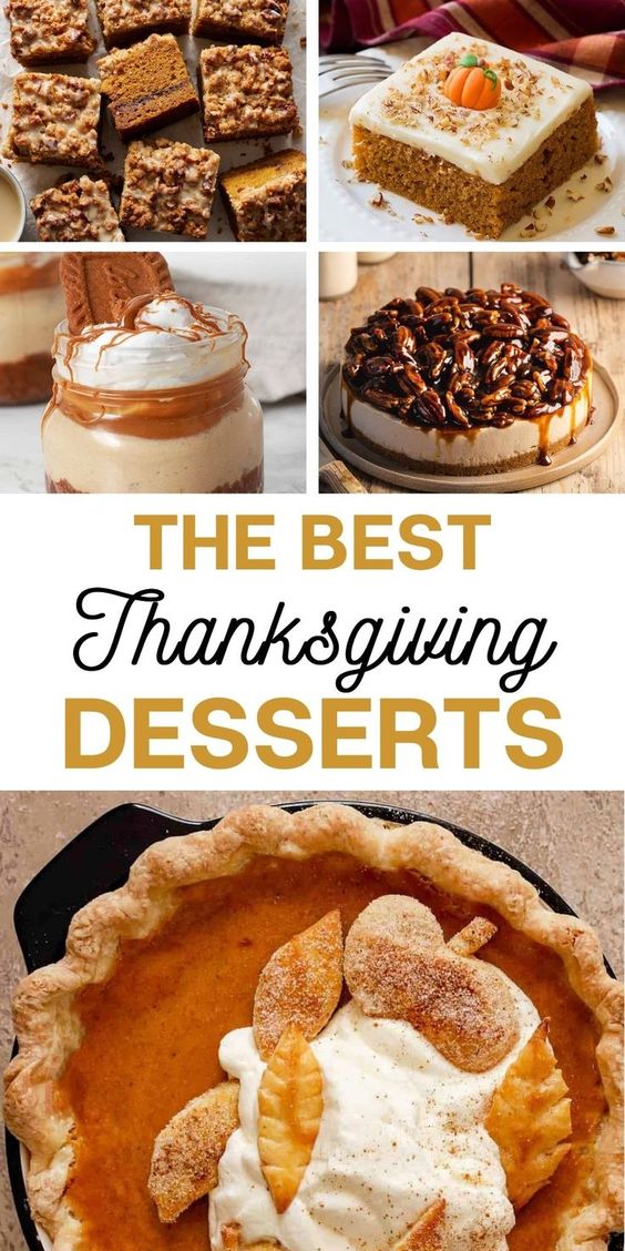 Thanksgiving Desserts to Amaze Your Guests