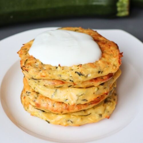 The Best Easy Oven-baked Zucchini Fritters