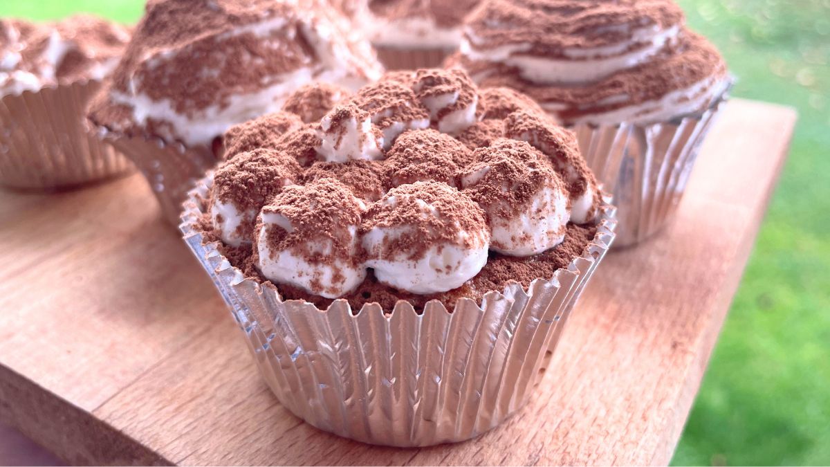 Tiramisu Cupcakes with Coffee Marsala Syrup Recipe 1