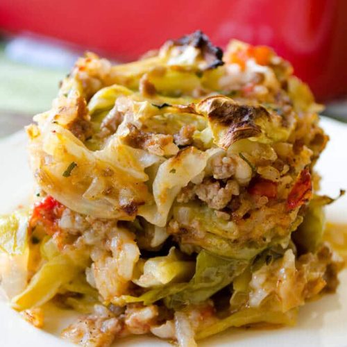 Unstuffed Cabbage Casserole 1