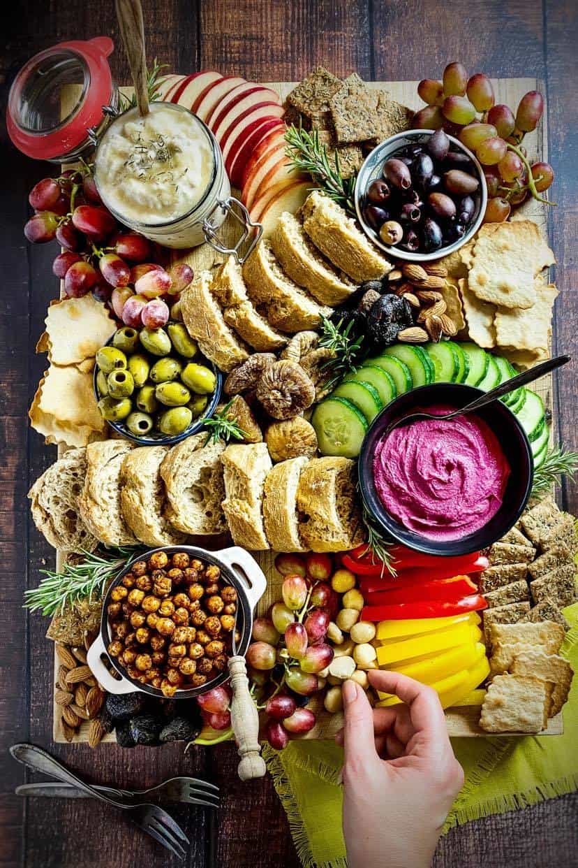 Vegan Autumn Spread