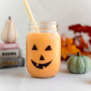 Vegan Halloween Smoothie Featured