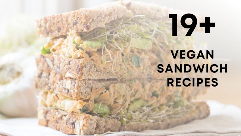 Healthy Vegan Sandwich Recipes For Picnic Or Dinner