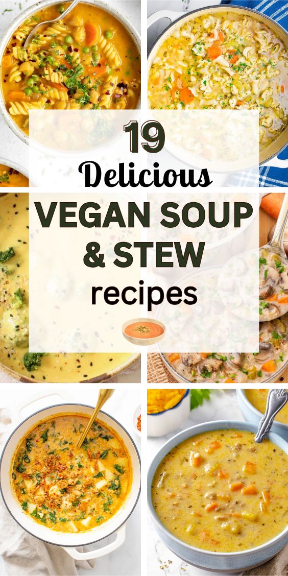 Vegan Soup Stew Recipes easy