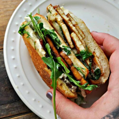 Vegan Steak Panini0851