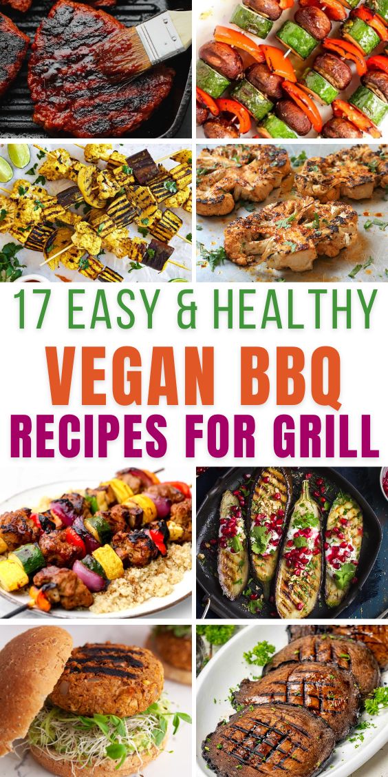 Vegan Summer bbq food
