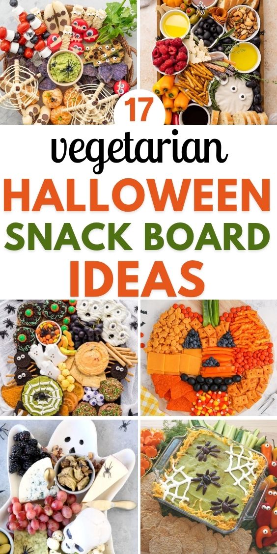 Vegetarian Halloween Charcuterie Board Ideas