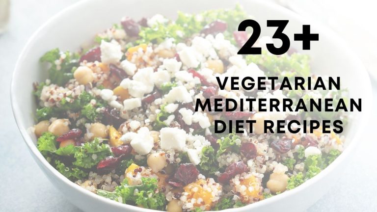 Easy Vegetarian Mediterranean Diet Recipes