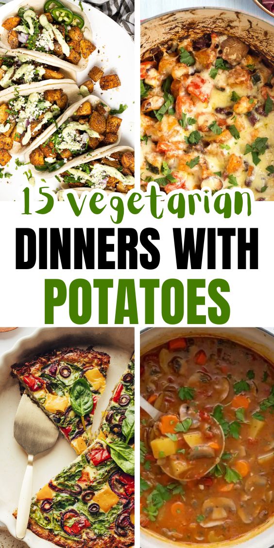 Vegetarian Recipes With Potatoes