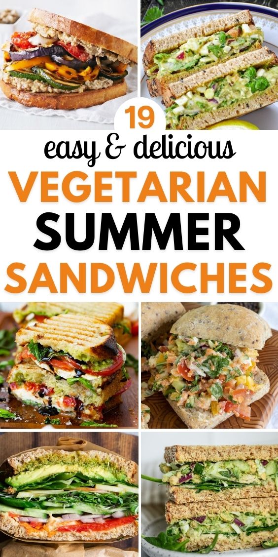Vegetarian Summer Sandwiches