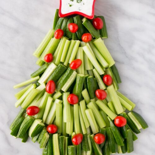 Veggie Xmas Tree