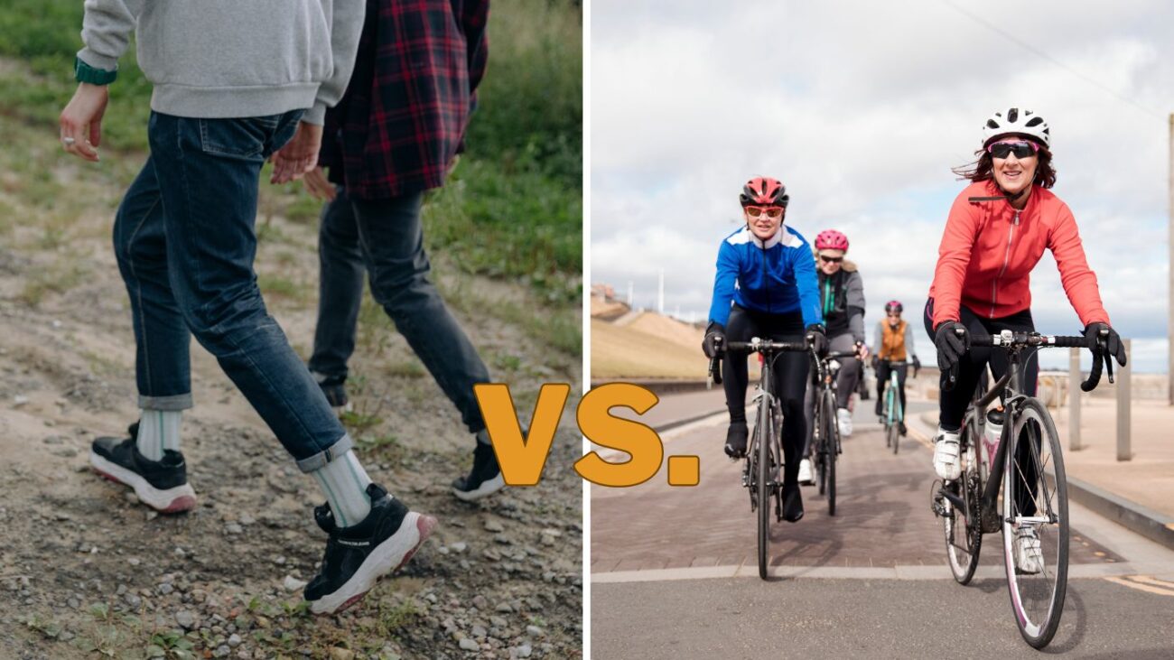 Walking vs Cycling for Fat Loss