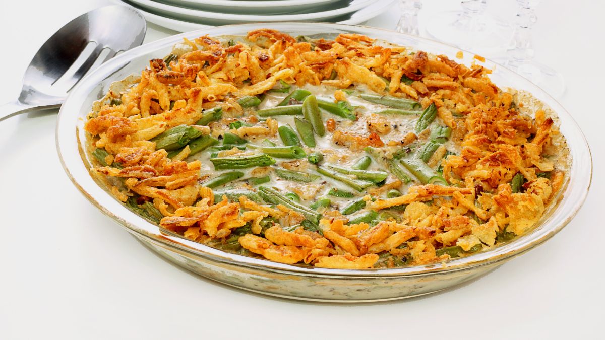 What Cheese Goes In Green Bean Casserole
