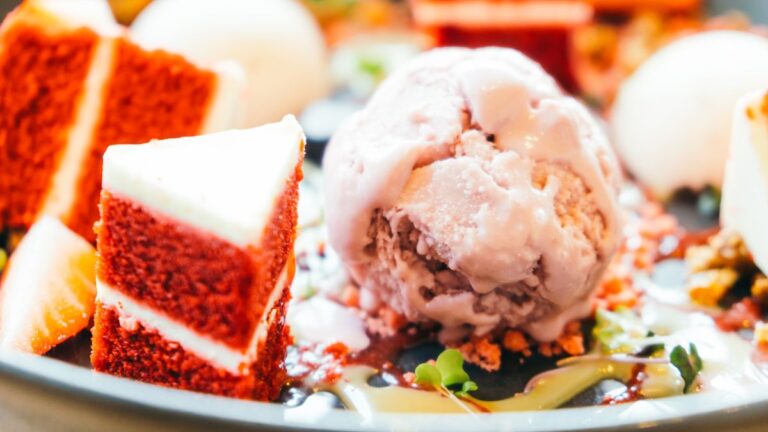 What Ice Cream Goes with Red Velvet Cake? [5 Perfect Flavors]