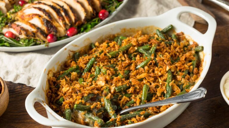 What Meat Goes with Green Bean Casserole? 13 Ideas