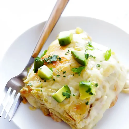 White Chicken Enchiladas 1