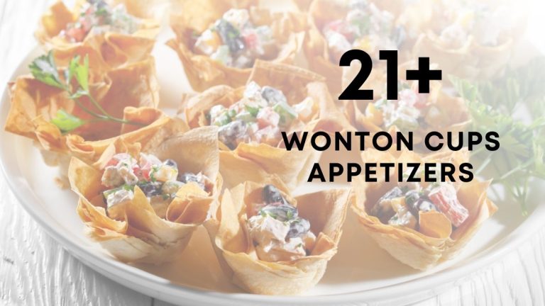 Wonton Cups Appetizers for Party