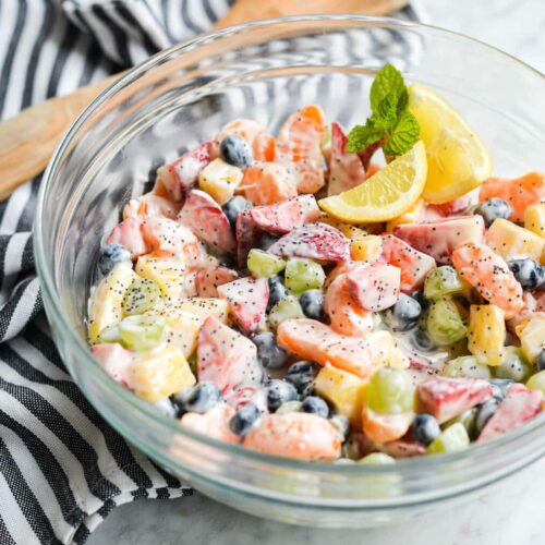 Yogurt Fruit Salad 6