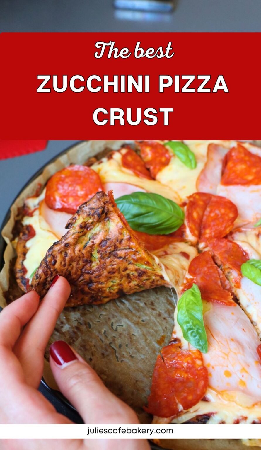 Zucchini Pizza Crust - The Best Pizza Recipe Ever!