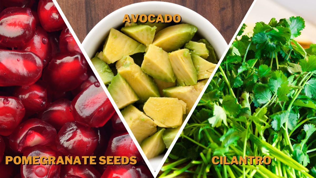 add pomegranate avocado or cilantro to make your Costco chicken salad better
