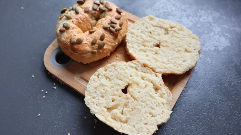 2-Ingredient Greek Yogurt Bagels from Air Fryer