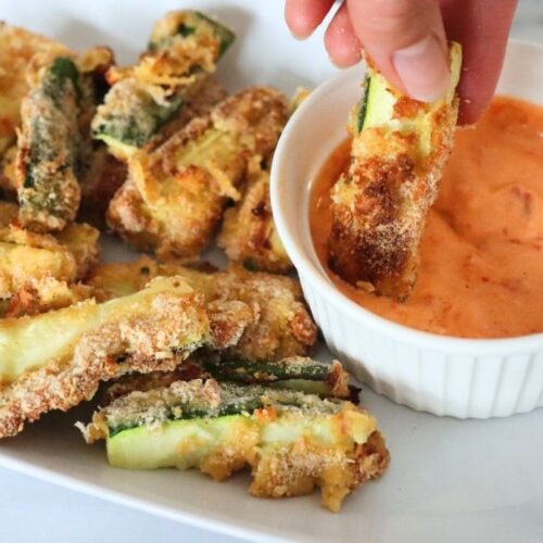air fryer zucchini fries