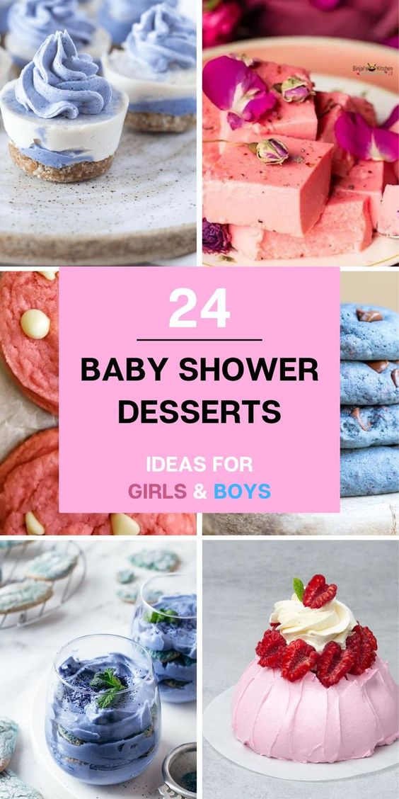 24 Baby Shower Desserts