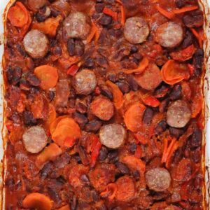 baked beans with sausage easy recipe