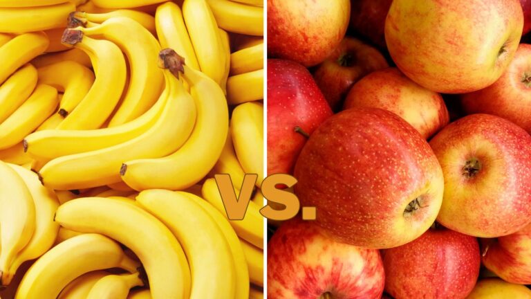 Bananas vs Apples for Energy Boost