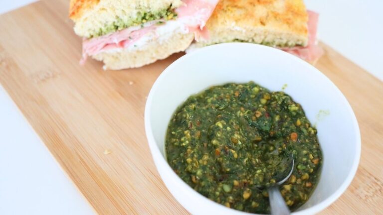 Here’s How to Make Basil Pistachio Pesto from Scratch