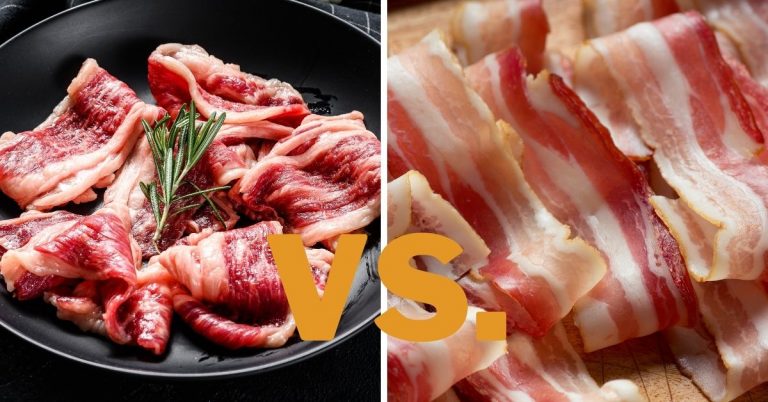 Beef Bacon vs. Pork Bacon: Differences & Which Is Better?