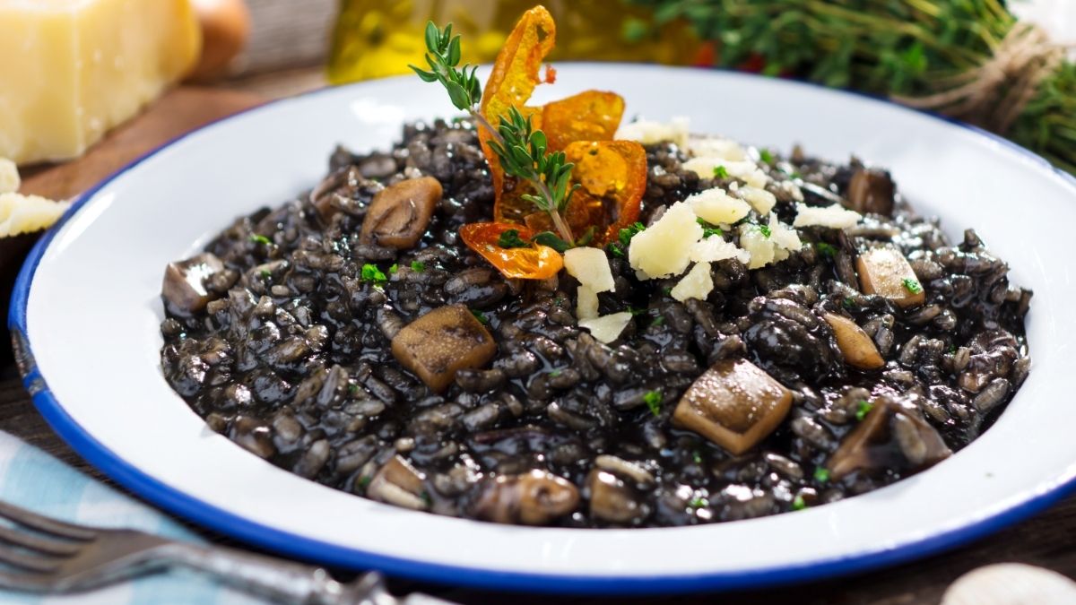 black risotto